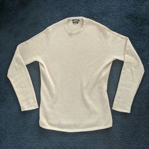 Massimo Dutti Cream knit sweater small